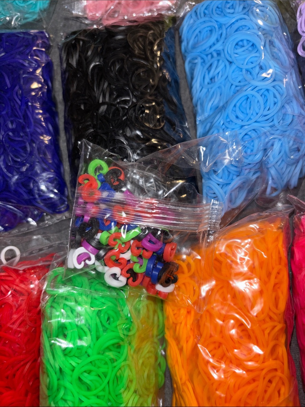 Assorted Color Craft Rubber Bands - Multicolor Pack - Picture 8 of 9